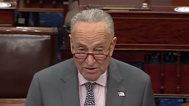 Schumer Pushes Vote On Nonexistent Infrastructure Bill Mrctv